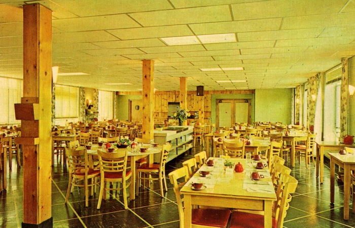 Lost Lake Woods Club - Vintage Postcard (newer photo)